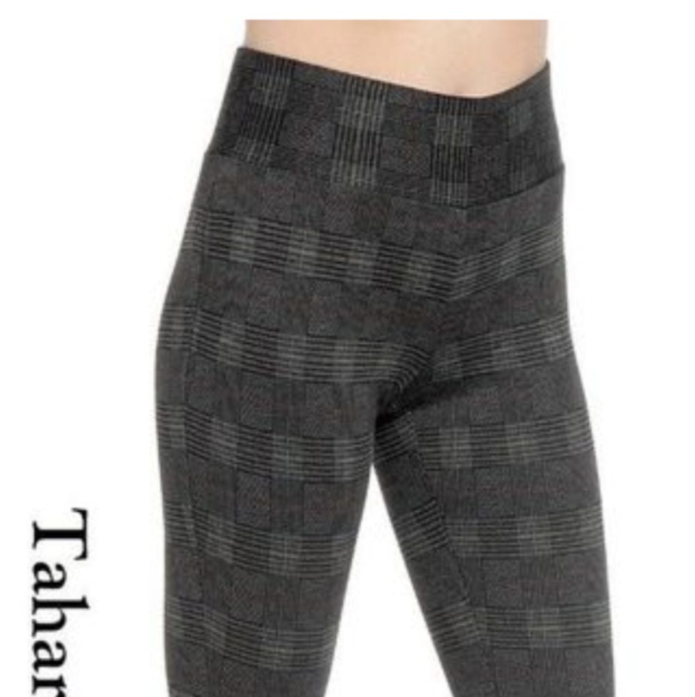 Tahari Plaid Leggings